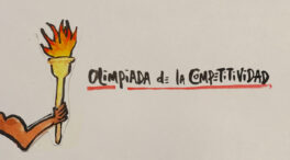 La viñeta animada sobre... la Olimpiada de la competitividad