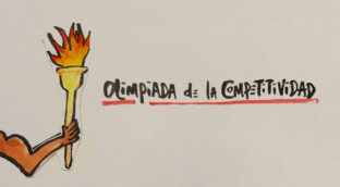 La viñeta animada sobre... la Olimpiada de la competitividad