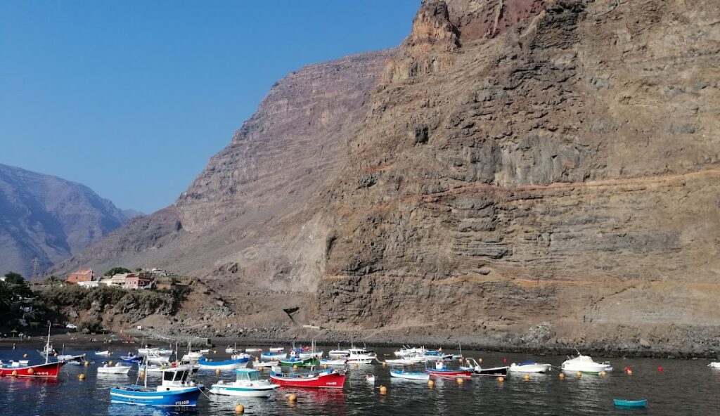 Valle Gran Rey, una localidad al suroeste de La Gomera