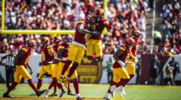 Los Washington Commanders, rival de los Miami Dolphins en el Bernabéu