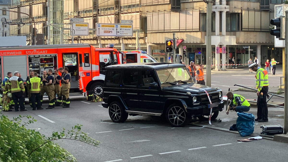 Un muerto y siete heridos en Stuttgart por un atropello «accidental», según la policía