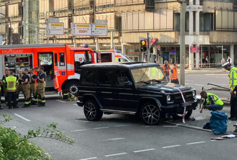 Un muerto y siete heridos en Stuttgart por un atropello «accidental», según la policía