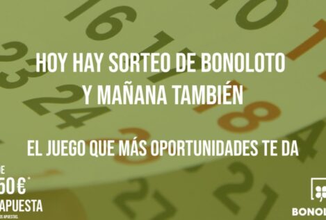 Comprueba si eres el ganador de los premios de La Bonoloto de hoy lunes 12 de mayo