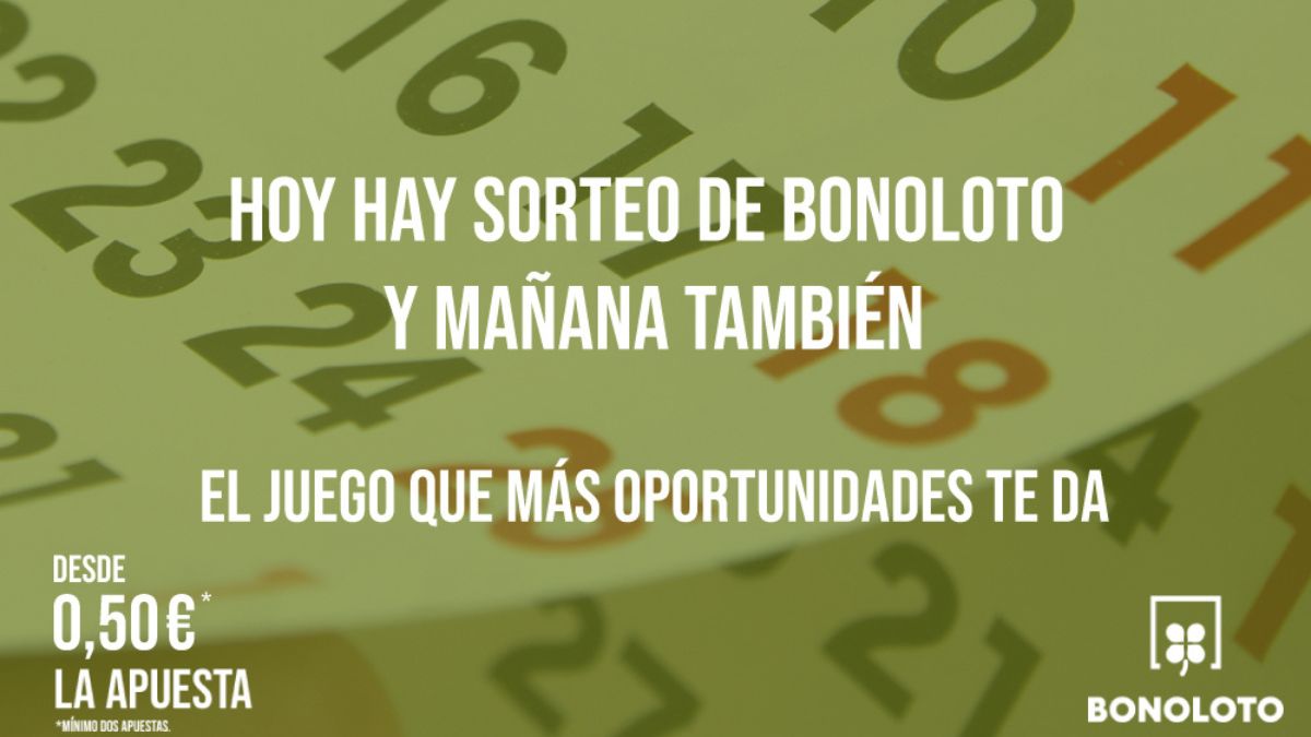Comprueba si eres el ganador de los premios de La Bonoloto de hoy lunes 12 de mayo