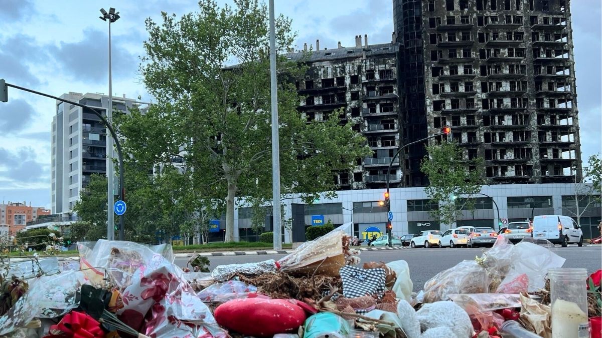 El juzgado archiva la causa del incendio de Campanar (Valencia) al no ver delito