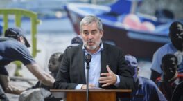 Clavijo confía que en verano empiece el reparto de menas de Canarias a otras comunidades