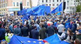 Una concentración en Madrid pide una «mayor integración» de la Unión Europea