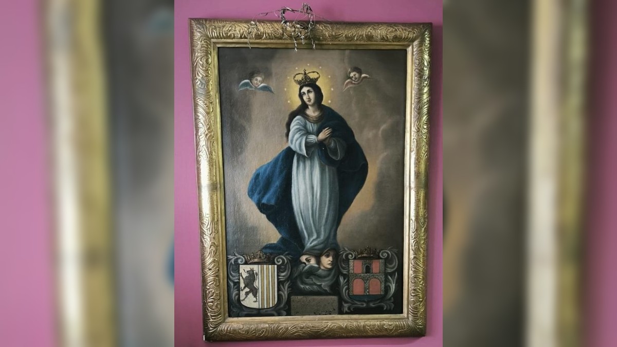 Recuperan un cuadro del siglo XVIII robado del Ayuntamiento de Arcos de la Frontera (Cádiz)