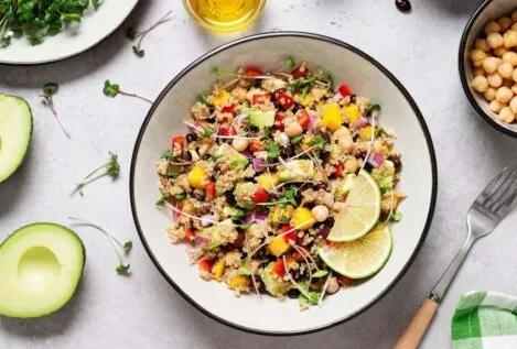 11 ideas de ensaladas perfectas para los días de calor