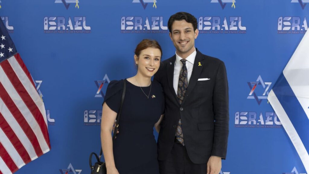Yaron Lischinski y Sarah-Milgrim, los trabajadores de la Embajada de Israel en EEUU asesinados a tiros.