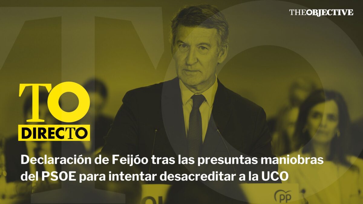 Declaración de Feijóo tras las presuntas maniobras del PSOE para desacreditar a la UCO