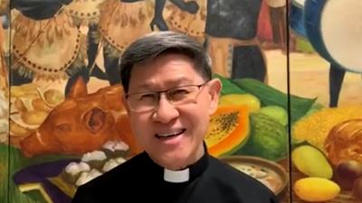 El cardenal Luis Antonio Tagle, uno de los favoritos para ser elegido Papa: (EP)