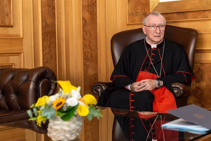 El cardenal Pietro Parolin: (EP)
