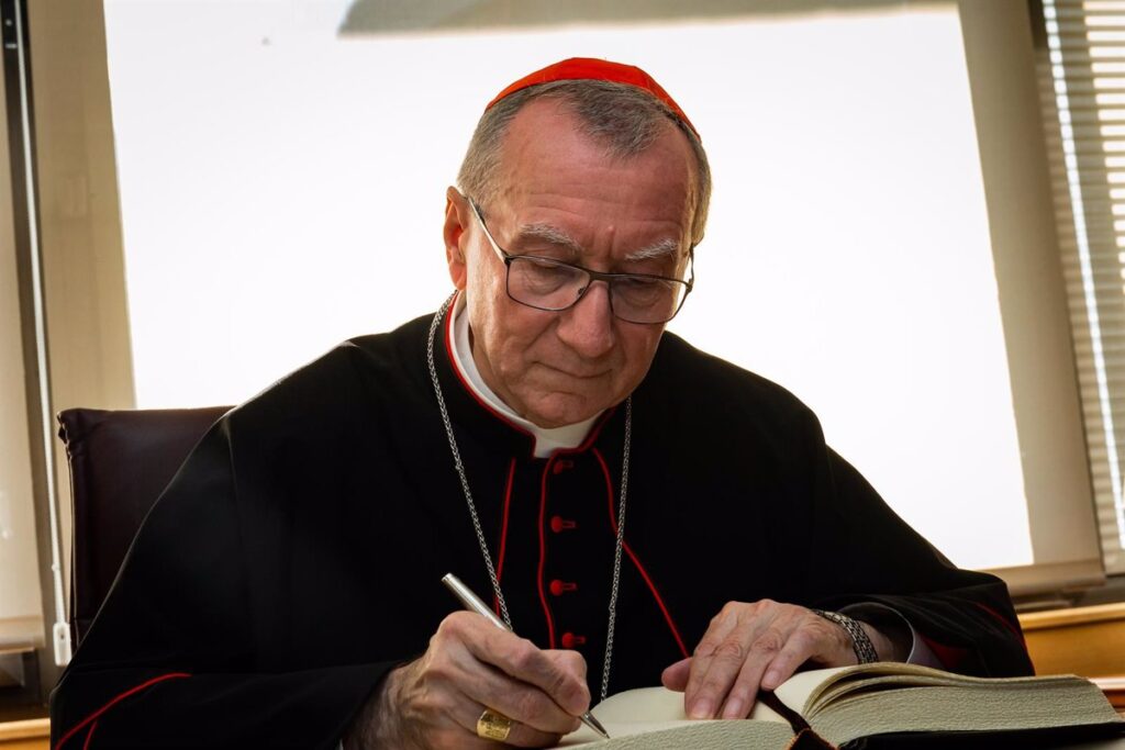 El cardenal Pietro Parolin es uno de los candidatos que resuenan con más fuerza como posible sucesor del papa Francisco: (EP)