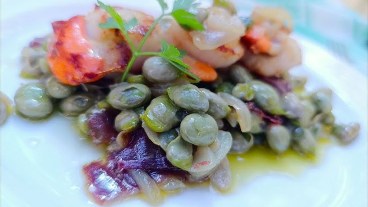 Habitas con jamón ibérico y vieiras: la receta gourmet que deslumbrará a tus invitados
