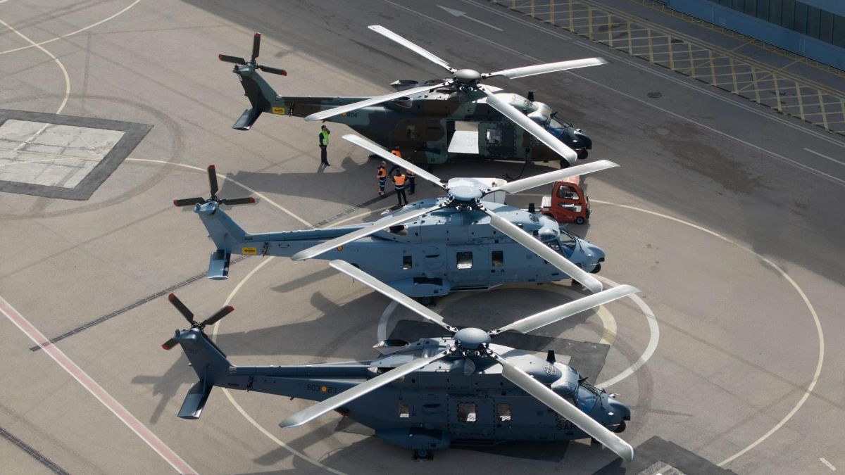 Defensa y Airbus acuerdan ampliar las flotas de helicópteros de las Fuerzas Armadas