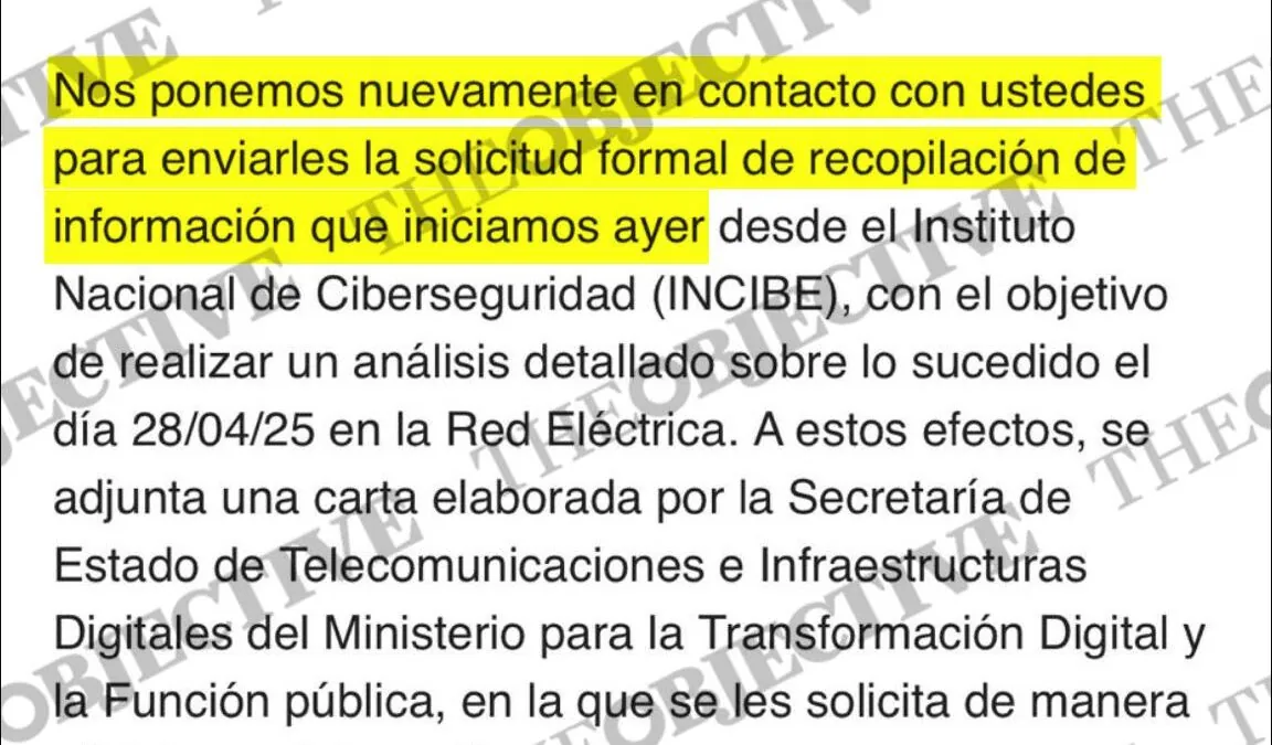 El Gobierno alarma a las compañías eléctricas al solicitar datos sensibles por ’email’
