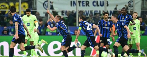 El Barcelona sucumbe ante el Inter en una inolvidable noche de Champions