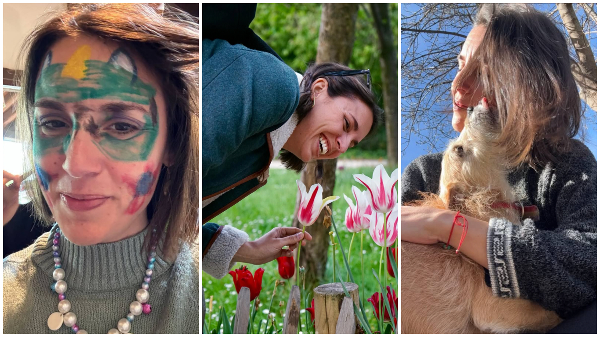 Los ‘findes’ de relax de Irene Montero: con su perro, sus tres hijos y oliendo flores