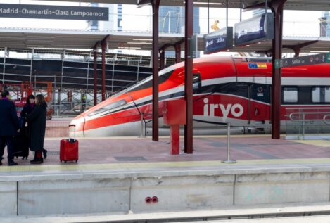 Iryo discrepa de Renfe y Puente y niega que un tren tuviera un «enganchón» con la catenaria