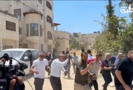 El Ejército israelí dispara contra una zona donde se encontraba una delegación de diplomáticos