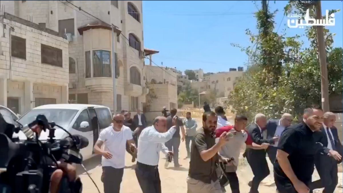 El Ejército israelí dispara contra una zona donde se encontraba una delegación de diplomáticos