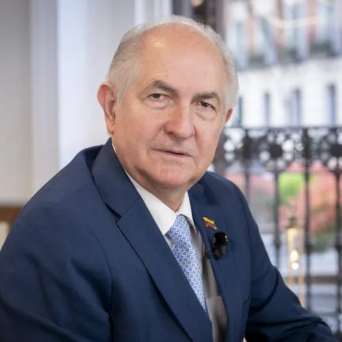 Antonio Ledezma con Esperanza Aguirre