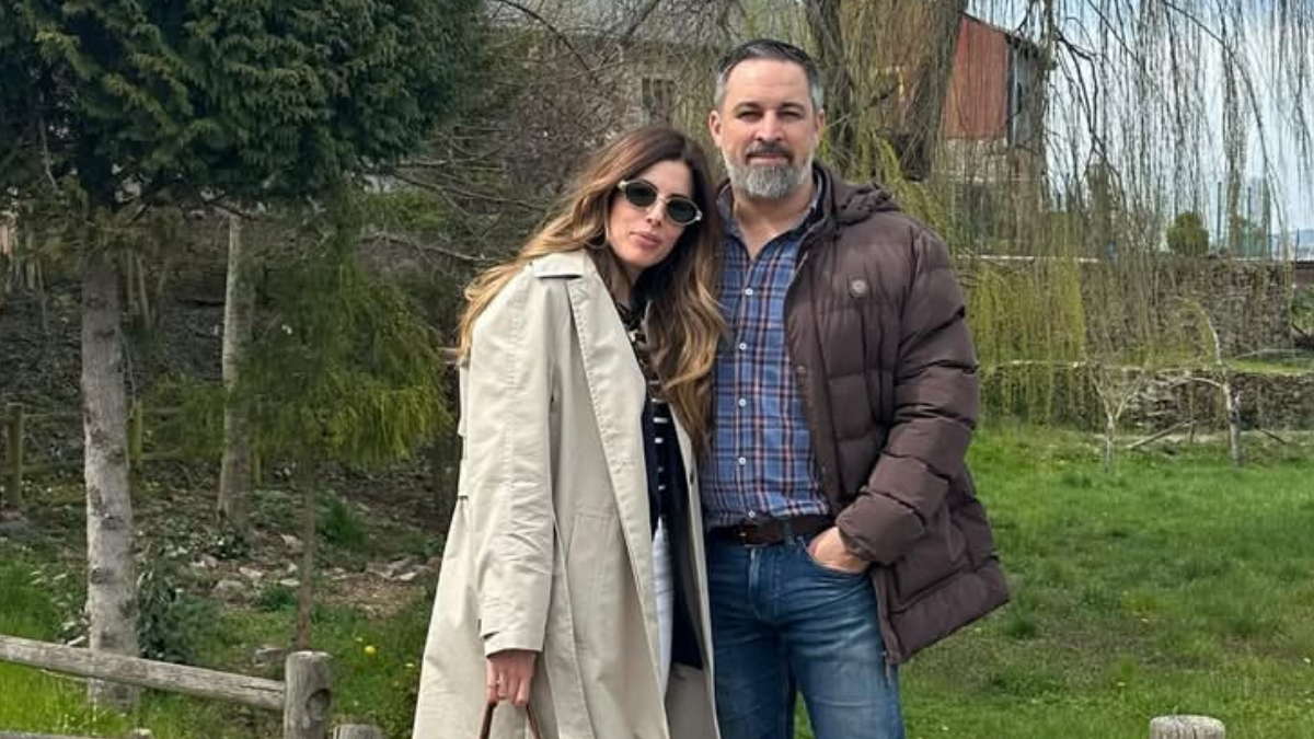 Santiago Abascal y Lidia Bedman, en una celebración especial que les une aún más
