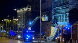 De la lona al grafiti: bomberos para Pedro, cárcel para Mazón