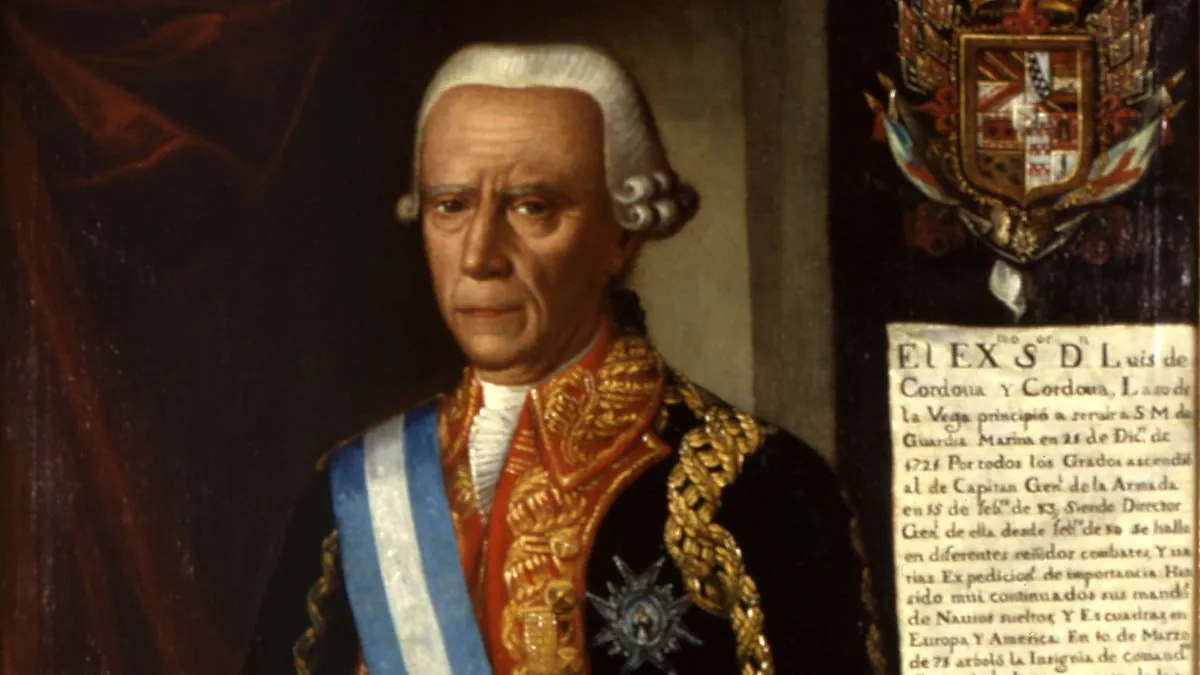 Luis de Córdova, el septuagenario que infligió a la Royal Navy el mayor golpe de su historia