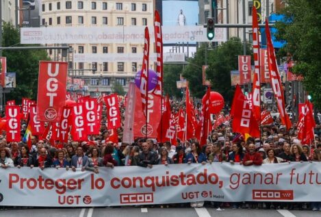 CCOO y UGT piden respeto al pacto para reducir la jornada en la marcha del 1 de mayo