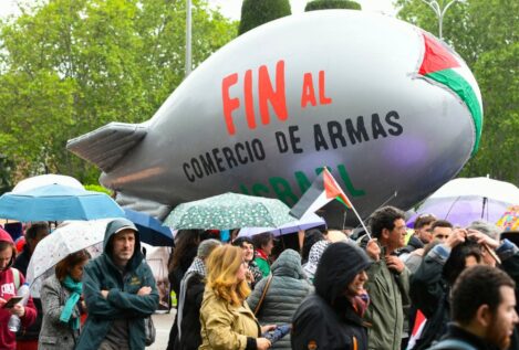 Miles de personas protestan por el «genocidio» palestino y la venta de armas a Israel