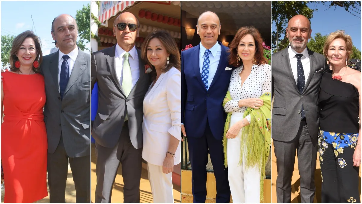 Los cinco mejores trajes de Ana Rosa Quintana para la Feria de Abril que no son de flamenca