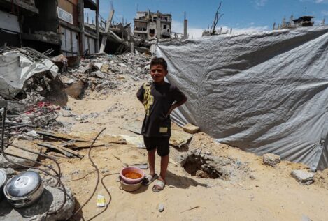 El Gobierno denuncia con la UNRWA una hambruna en Gaza y pide levantar el bloqueo