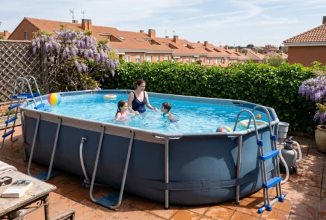 Las mejores piscinas desmontables: la solución para disfrutar del verano en casa