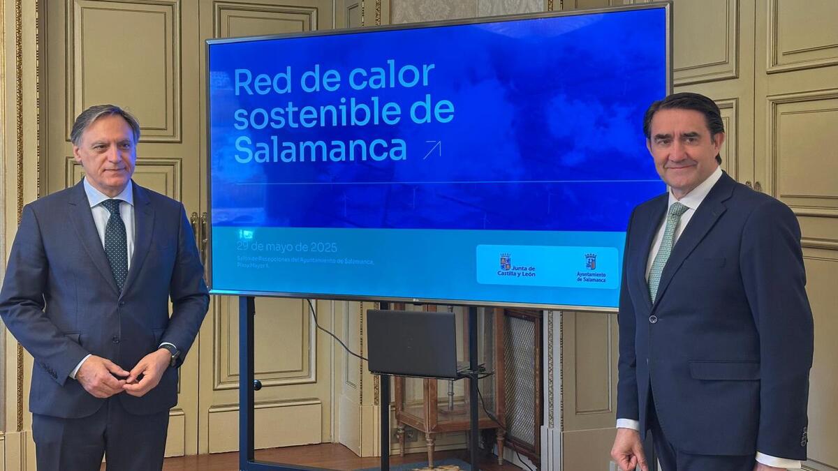 La Junta y el Ayuntamiento lanzan en Salamanca una red de calor con biomasa
