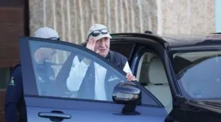 Don Juan Carlos sobre el acto de conciliación con Revilla: «Aquí hace muy buen tiempo»