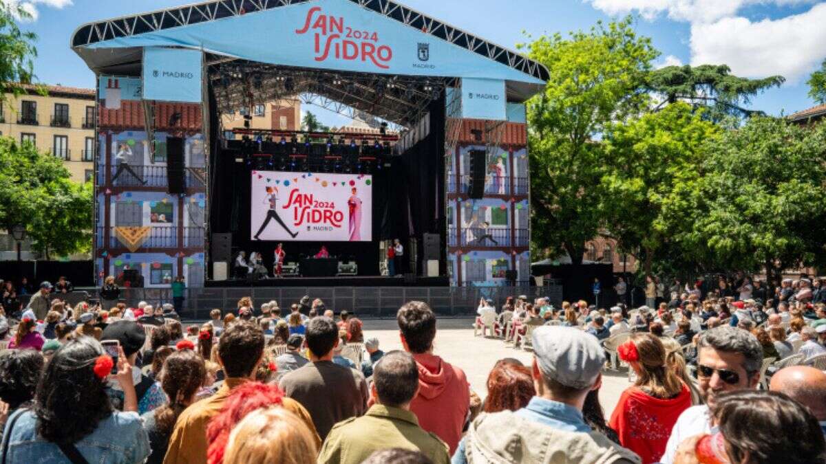 San Isidro 2025: programación con escenarios, horarios y la actuación de Los Manolos