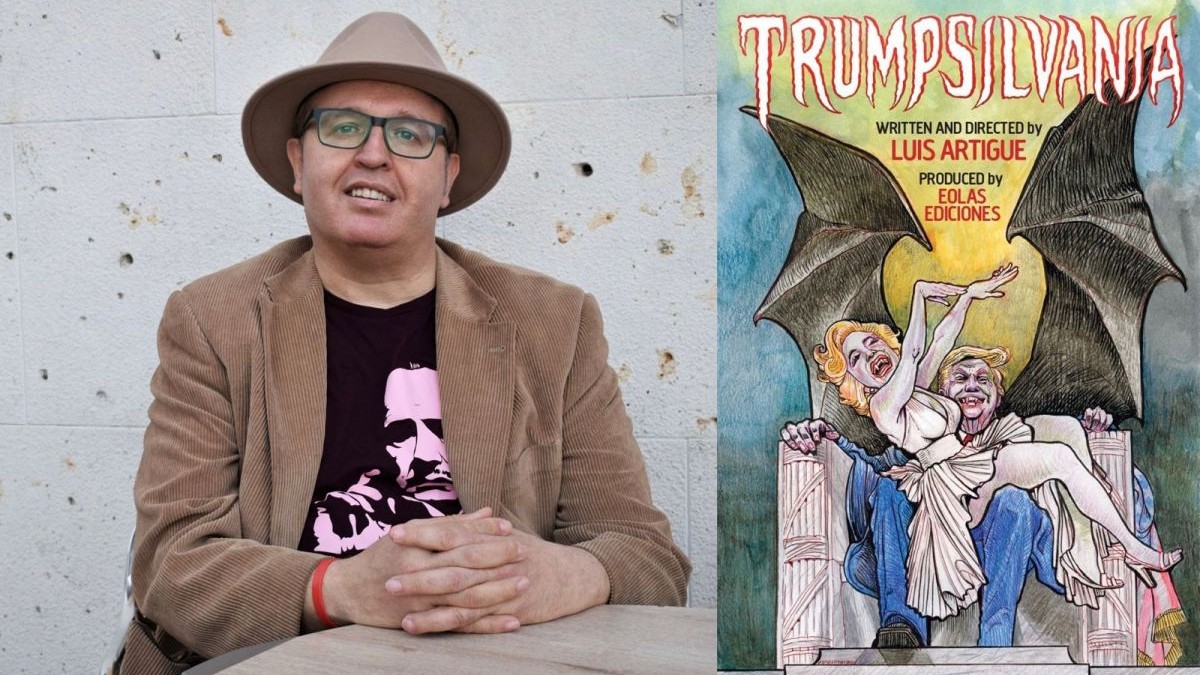 Luis Artigue presenta ‘Trumpsilvania’, su novela fantástica más mordaz