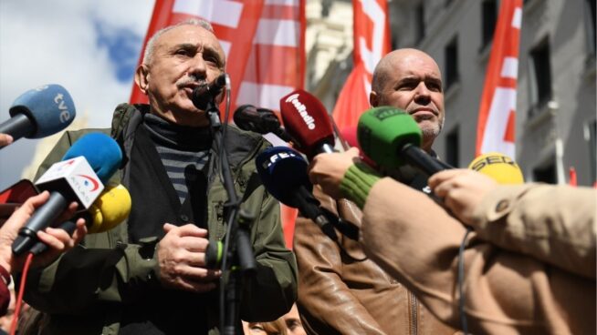 CCOO y UGT acusan al Ayuntamiento de Madrid de dificultar la manifestación del 1-M