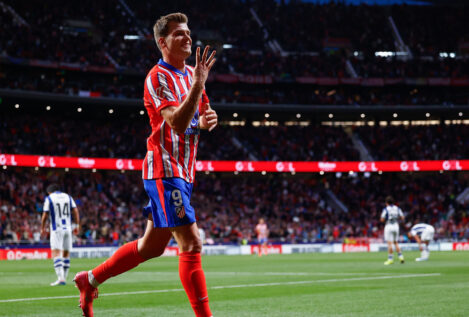 Sorloth destroza a la Real Sociedad con un póker en media hora en el Metropolitano
