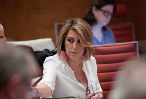 Susana Díaz, «jodida» tras leer los mensajes de Sánchez a Ábalos: «Ha sido muy duro»