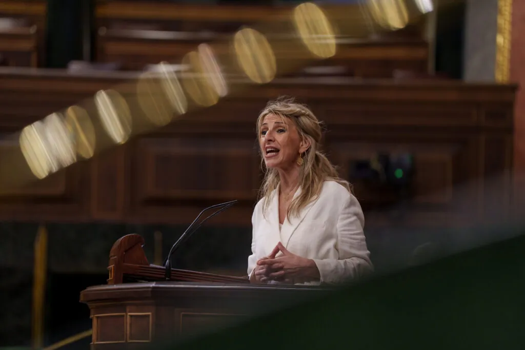 La vicepresidenta segunda y ministra de Trabajo y Economía Social, Yolanda Díaz