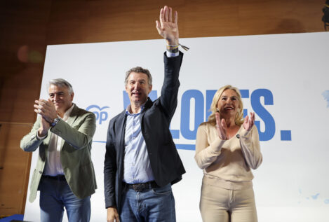 Almeida, Ayuso y Feijóo intervendrán en la concentración sin símbolos del PP