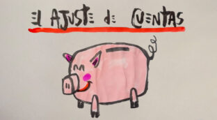 La viñeta animada sobre... el ajuste de cuentas