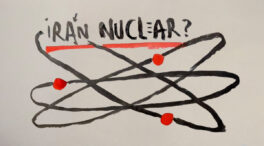La viñeta animada sobre... Irán y la cabeza nuclear