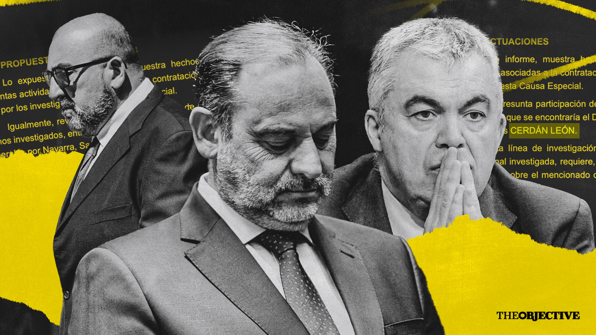 Koldo y Ábalos pidieron a Cerdán que mediara con Óscar Puente: «Consigo medio kilo fácil»
