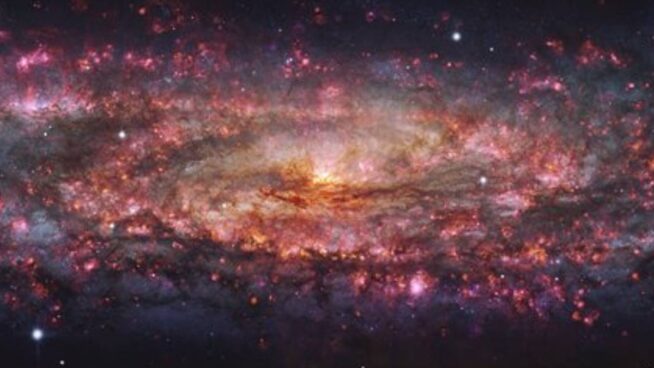 Captan la imagen más detallada de una galaxia con miles de colores