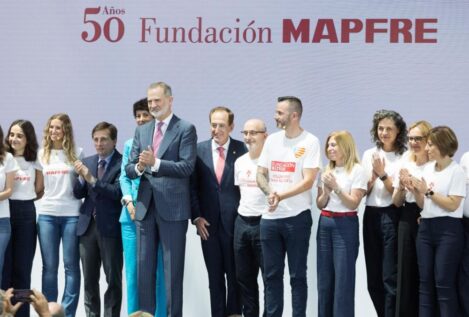 El Rey preside el 50 aniversario de Fundación Mapfre y destaca su «entrega y compromiso»