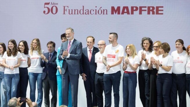 El Rey preside el 50 aniversario de Fundación Mapfre y destaca su «entrega y compromiso»